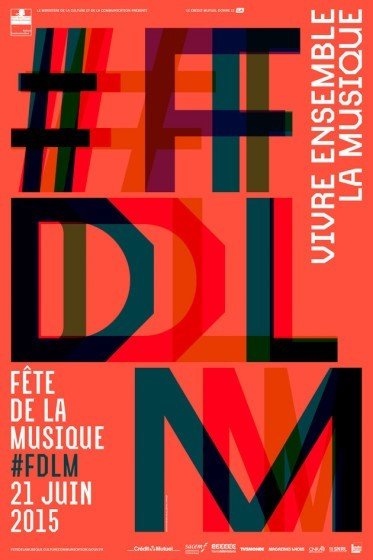 la fête de la musique via son affiche officielle