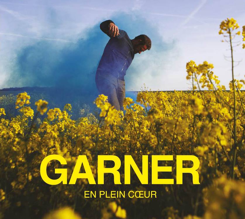 la pochette de l'EP "En plein coeur" de l'artiste français Garner