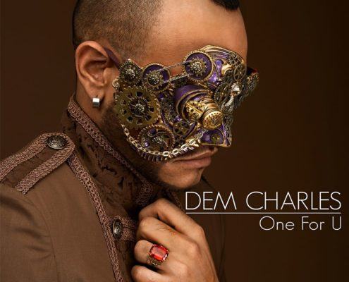 Sur la pochette de One for U de Dem Charles l'artiste conserve encore son masque