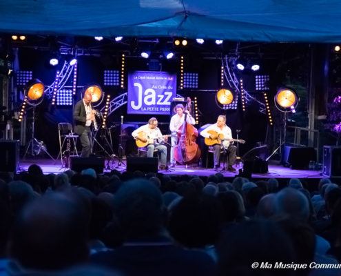 Bréli Lagrène fête avec le public les 15 ans du festival Au Grès du Jazz