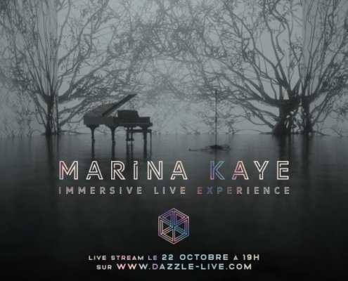 La nouvelle plateforme de live stream musical Dazzle propose Marina Kaye comme premier concert