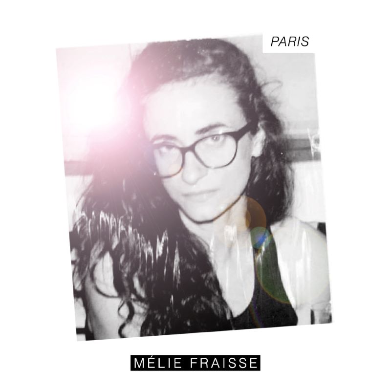 pochette de l'EP "Paris" de Mélie Fraisse