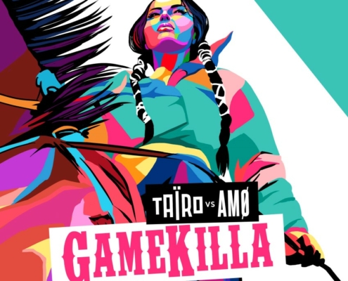 pochette du titre Gamekilla de Taïro en duo avec Amo