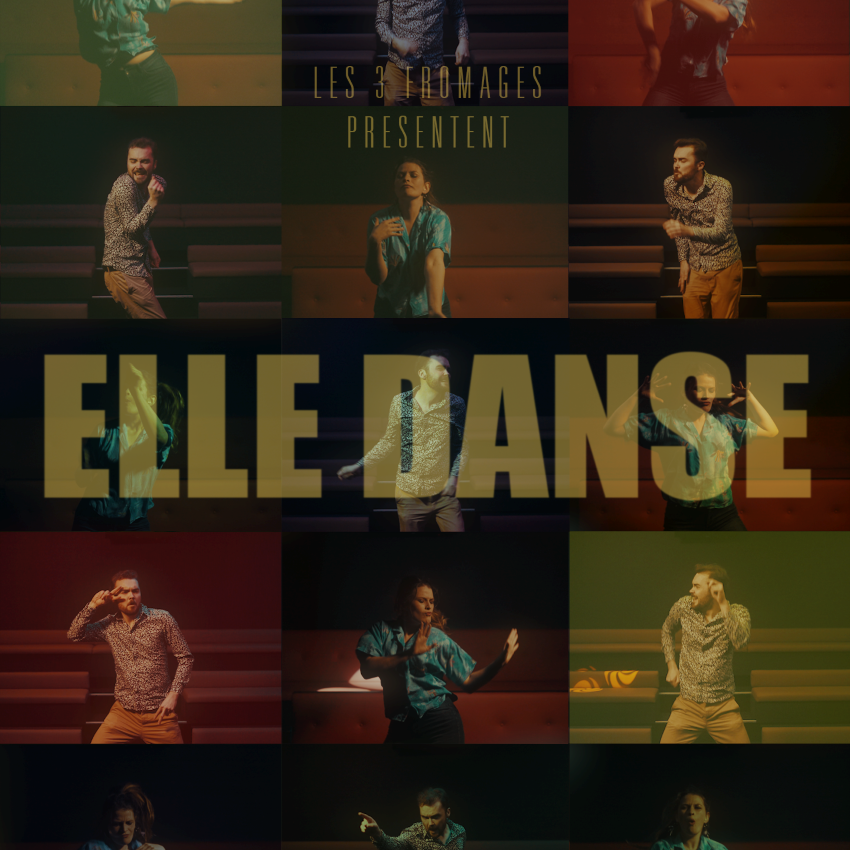 pochette du single Elle danse du groupe Les 3 Fromages