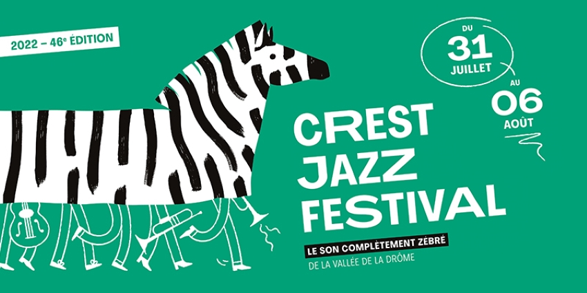 visuel du Crest Jazz Festival où se produit Milane