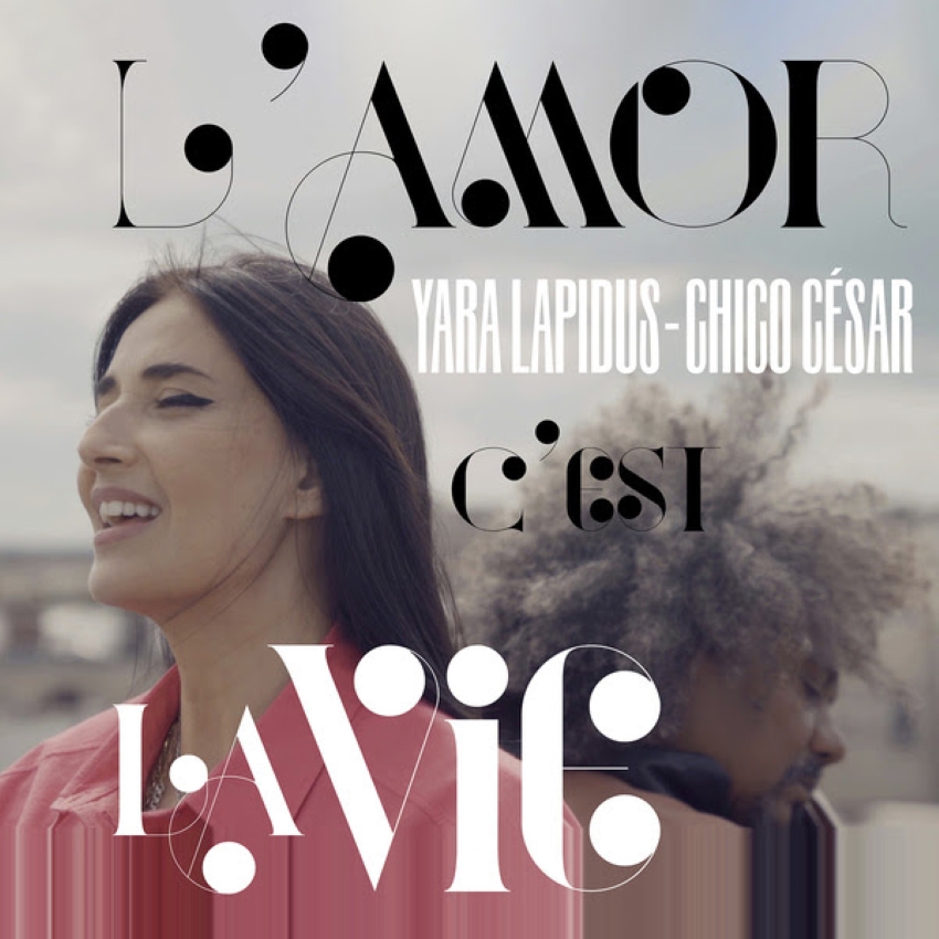 pochette du titre L'amor c'est la vie de Yara Lapidus