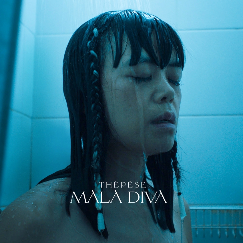 pochette du single Mala Diva de l'artiste Thérèse.