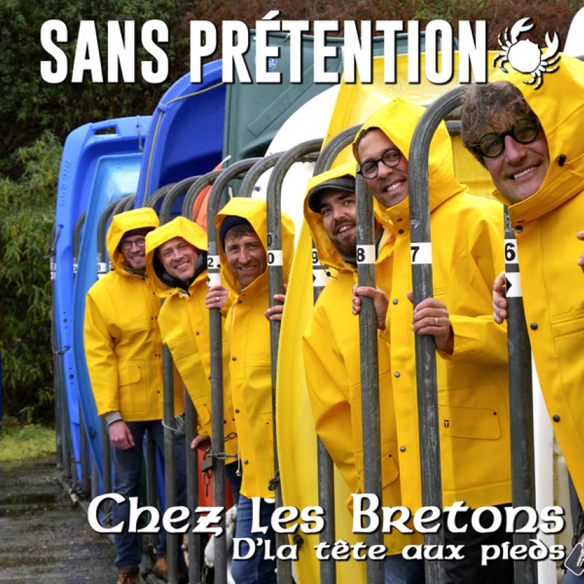 pochette du titre Chez les Bretons du groupe Sans Prétention